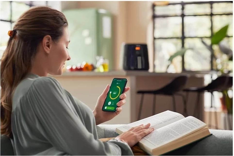 Frytkownicë Philips Ovi XL 5000 HD9280/90, e zezë