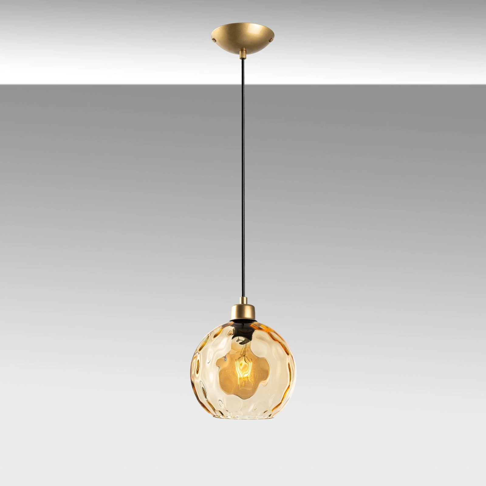 Llambë tavani Opviq, Benek, ngjyrë e verdhë, 20-14314