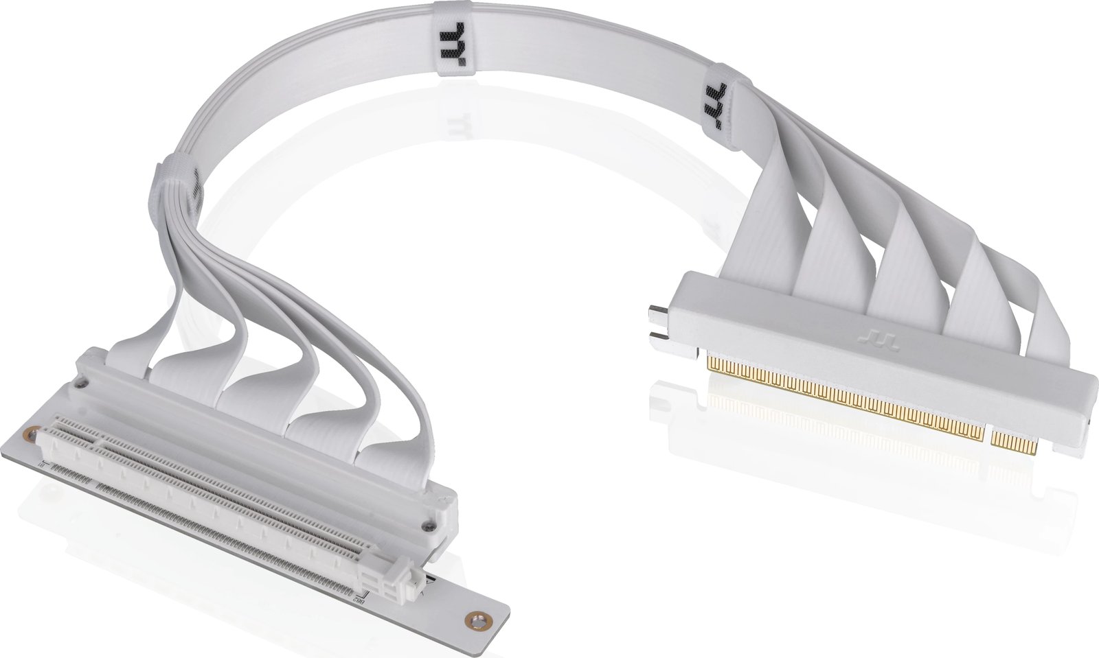 Kabllo riser PCI-E 4.0 Thermaltake 400mm Snow, e bardhë