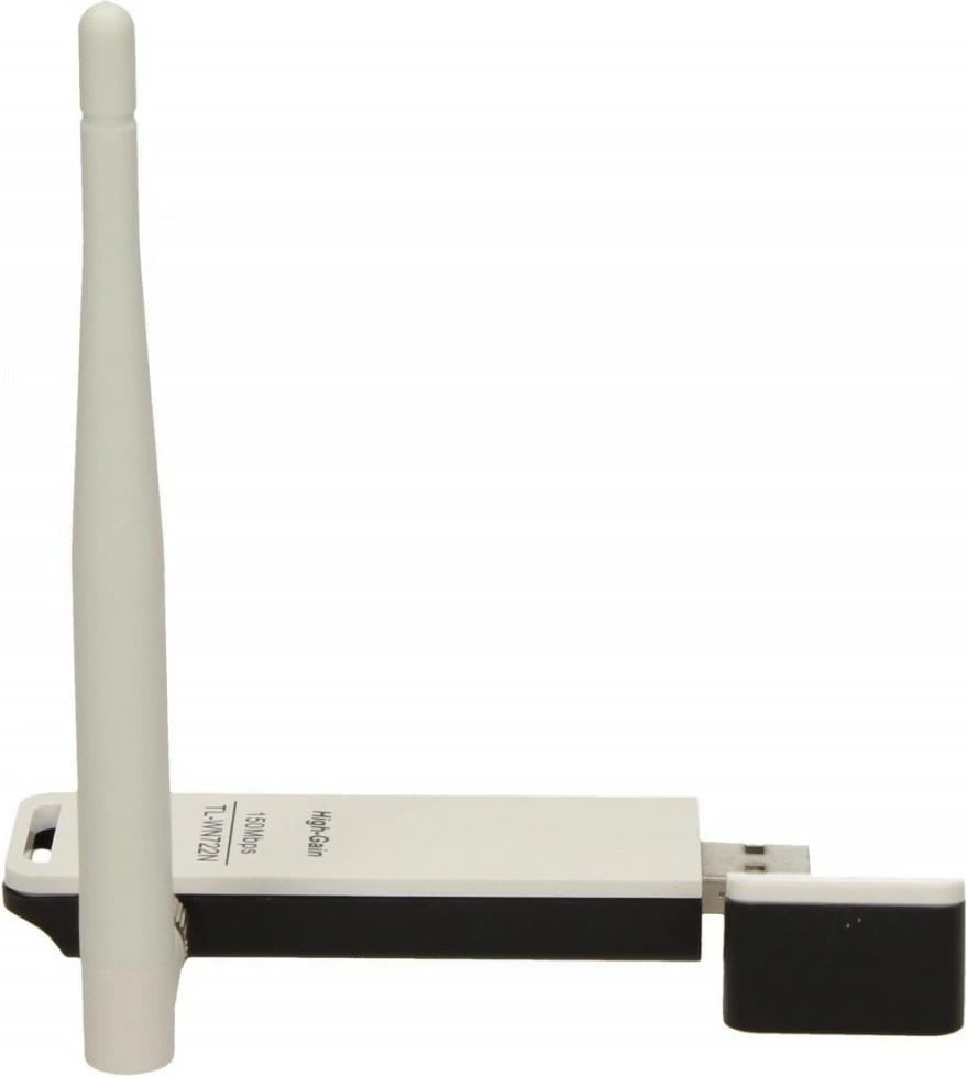 Kartë rrjeti WiFi USB TP-LINK TL-WN722N, 150 Mbps, antenë 4 dBi, e bardhë