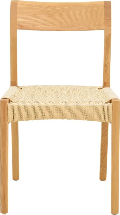 Karrige Karlinda, dru ahu natyral, litar ngjyrë natyrale, 47.5x55x81cm