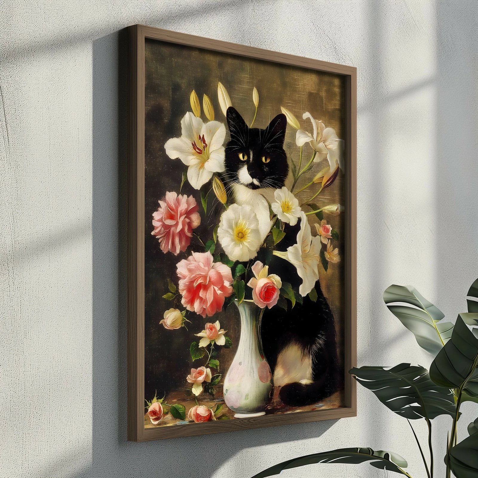 Pikturë dekorative me kornizë, MDF, shumëngjyrëshe, GE166-L