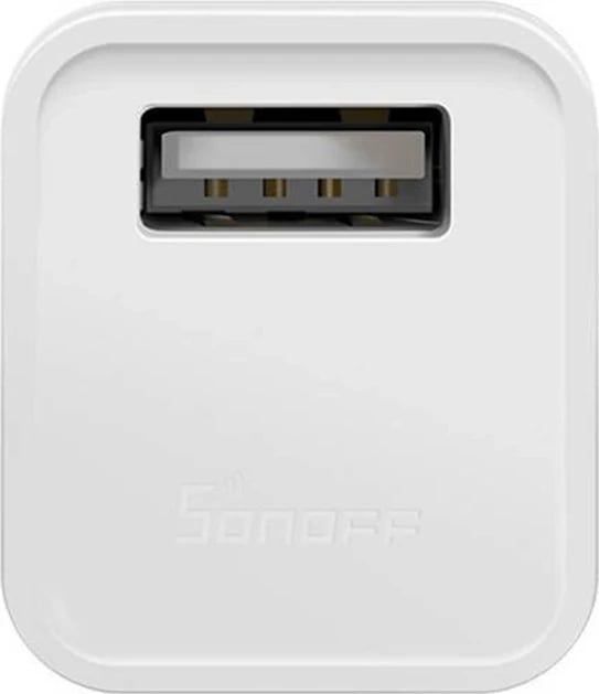 Adaptor USB i mençur Sonoff Micro, kontroll përmes aplikacionit, bardhë