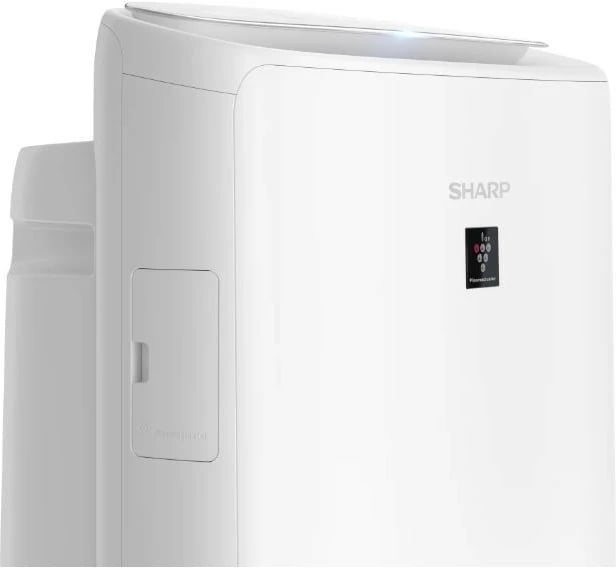 Pastrues ajri Sharp UA-KIN52E-W, me lagështim 2.7 L, për deri 38 m², HEPA & Plasmacluster Ion 25000, i bardhë