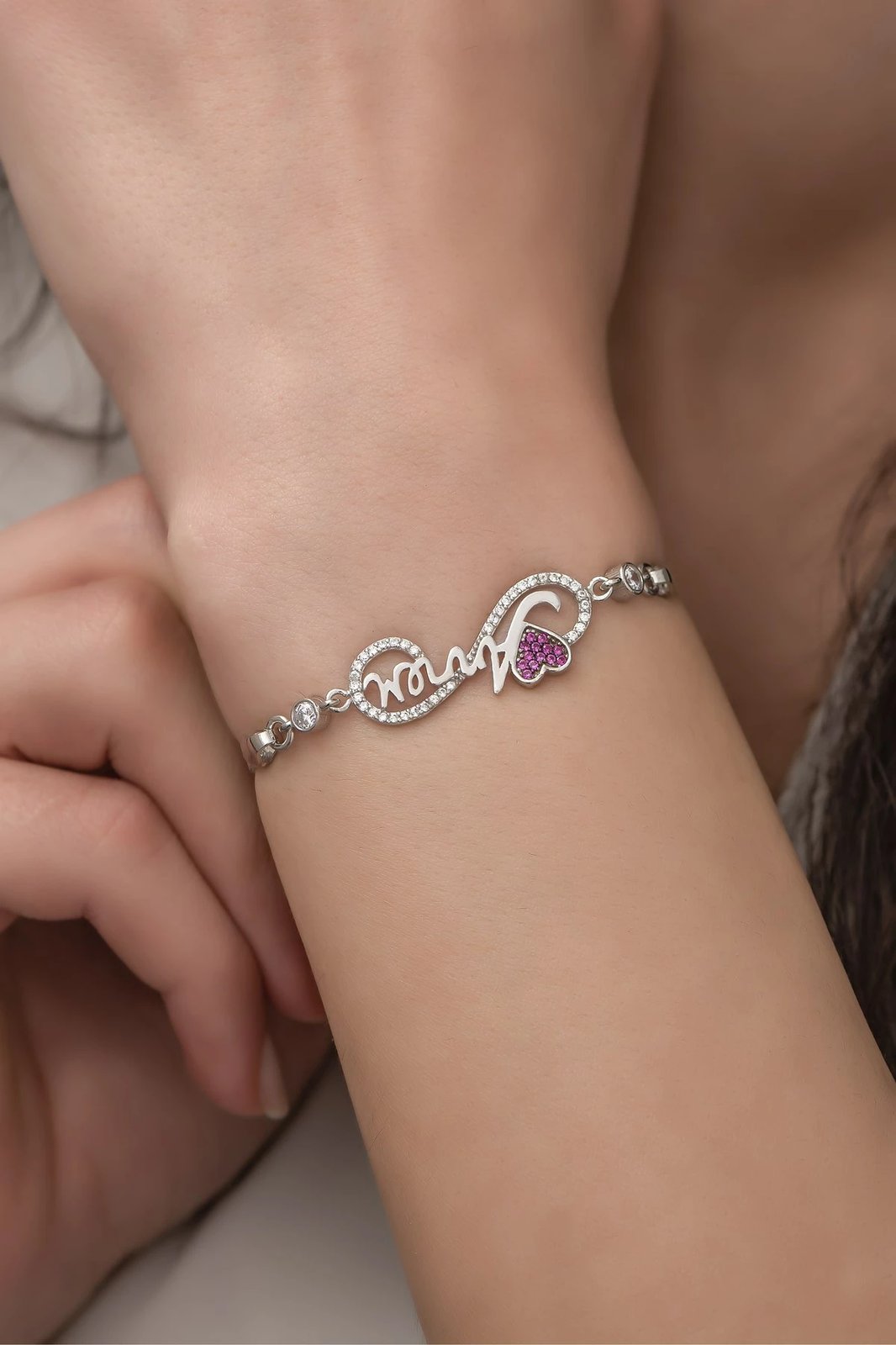 Byzylyk argjendi, ngjyrë fuchsia, Jumeon, NRZ99297