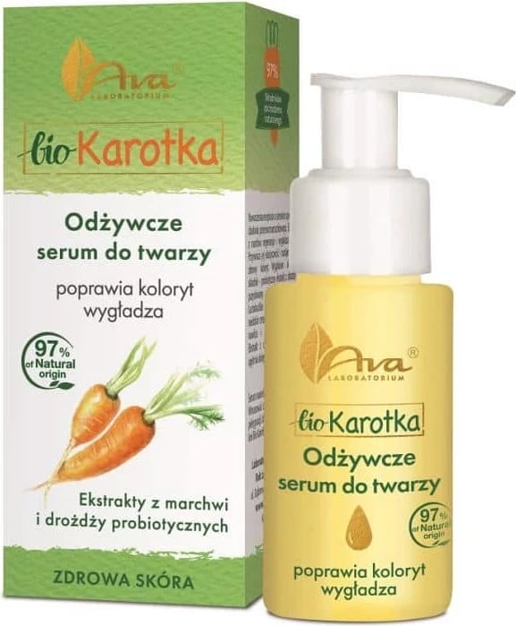 Serum për fytyrë për femra Ava Laboratorium Bio Carrot Nutrient, 50ml