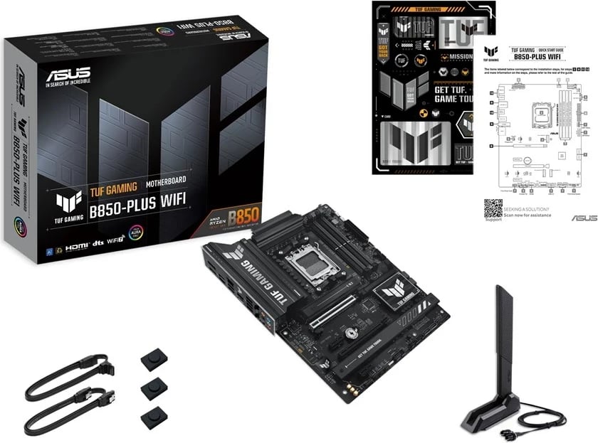 Pllakë amë ASUS TUF Gaming B850-PLUS, Socket AM5, ATX, E zezë