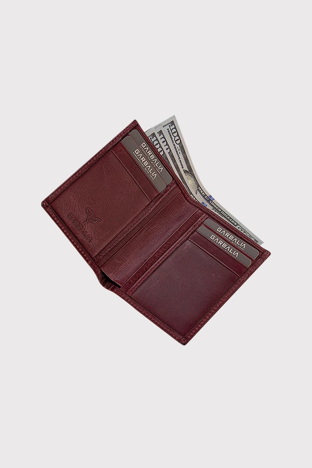 Mbajtës kartelash, ngjyrë e kuqe Claret, Zoozie Bags, Utah