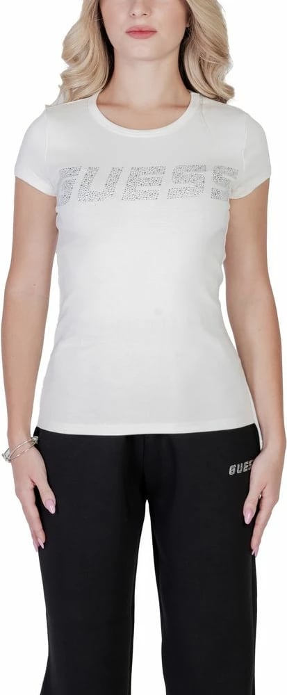 Maicë Guess Active për femra, krem