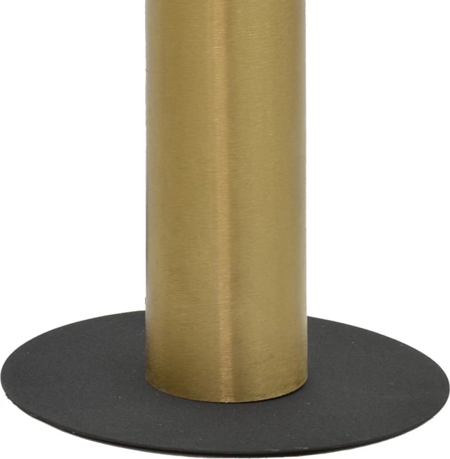 Llambë dyshemeje Cableler Inart E27 metal i zi D46x114cm