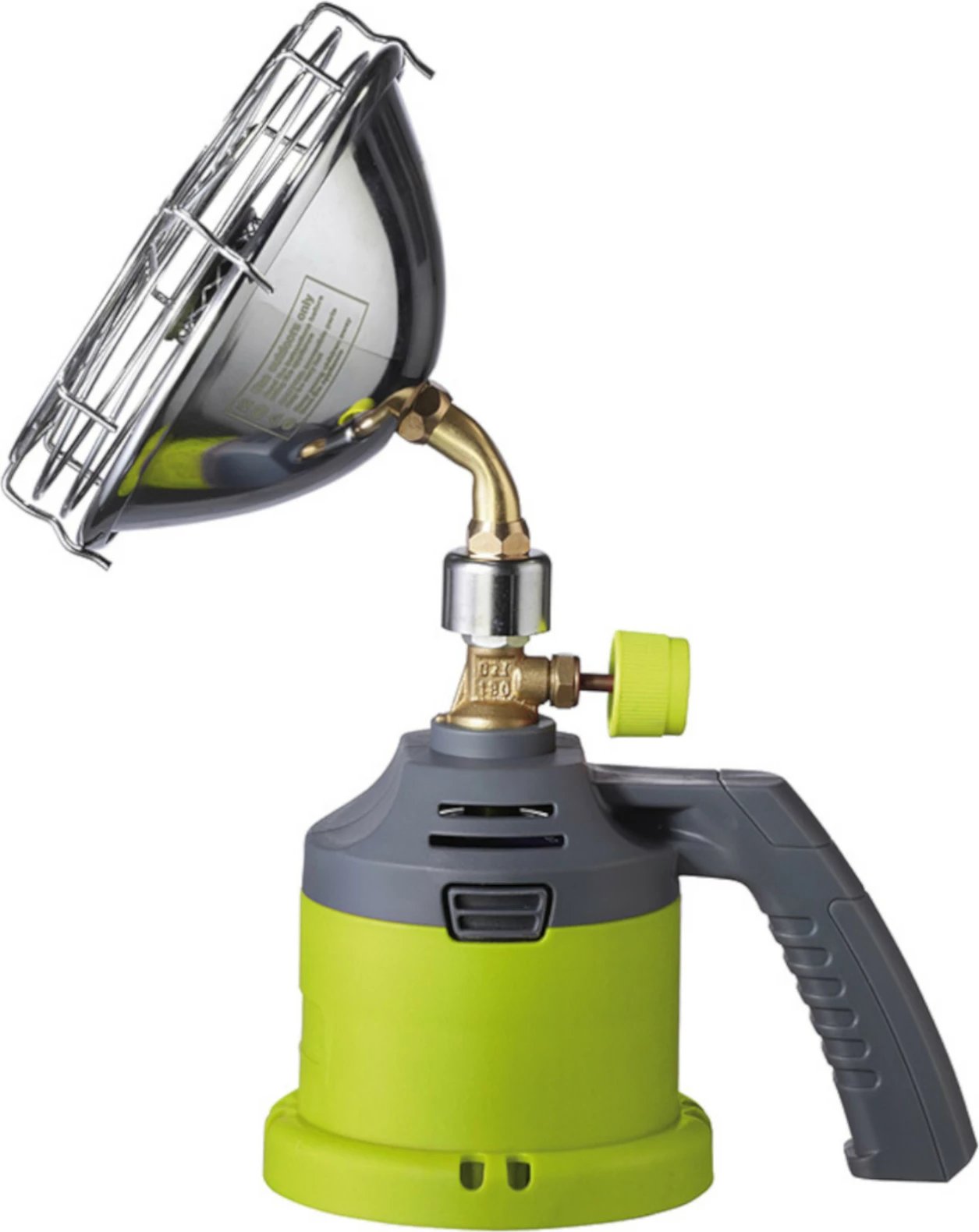 Ngrohës portativ me gaz Meva ARDENT MINI, 1kW, për kamping, Jeshil