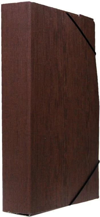 Kuti dosjesh NEXT me gomë, kafe, H33x24.5x5cm