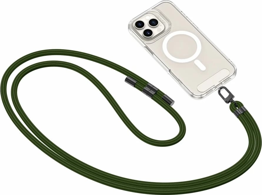 Rrip crossbody për celular Tech-Protect C7S, me adaptera, Olive