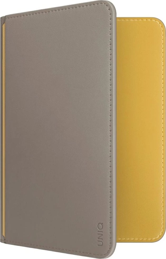 Mbështjellës pasaporte UNIQ Belmont, RFID blocking, Gri/Verë