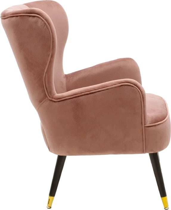 Karrige Lark, kadife mollë e kalbur, 65x74x90cm