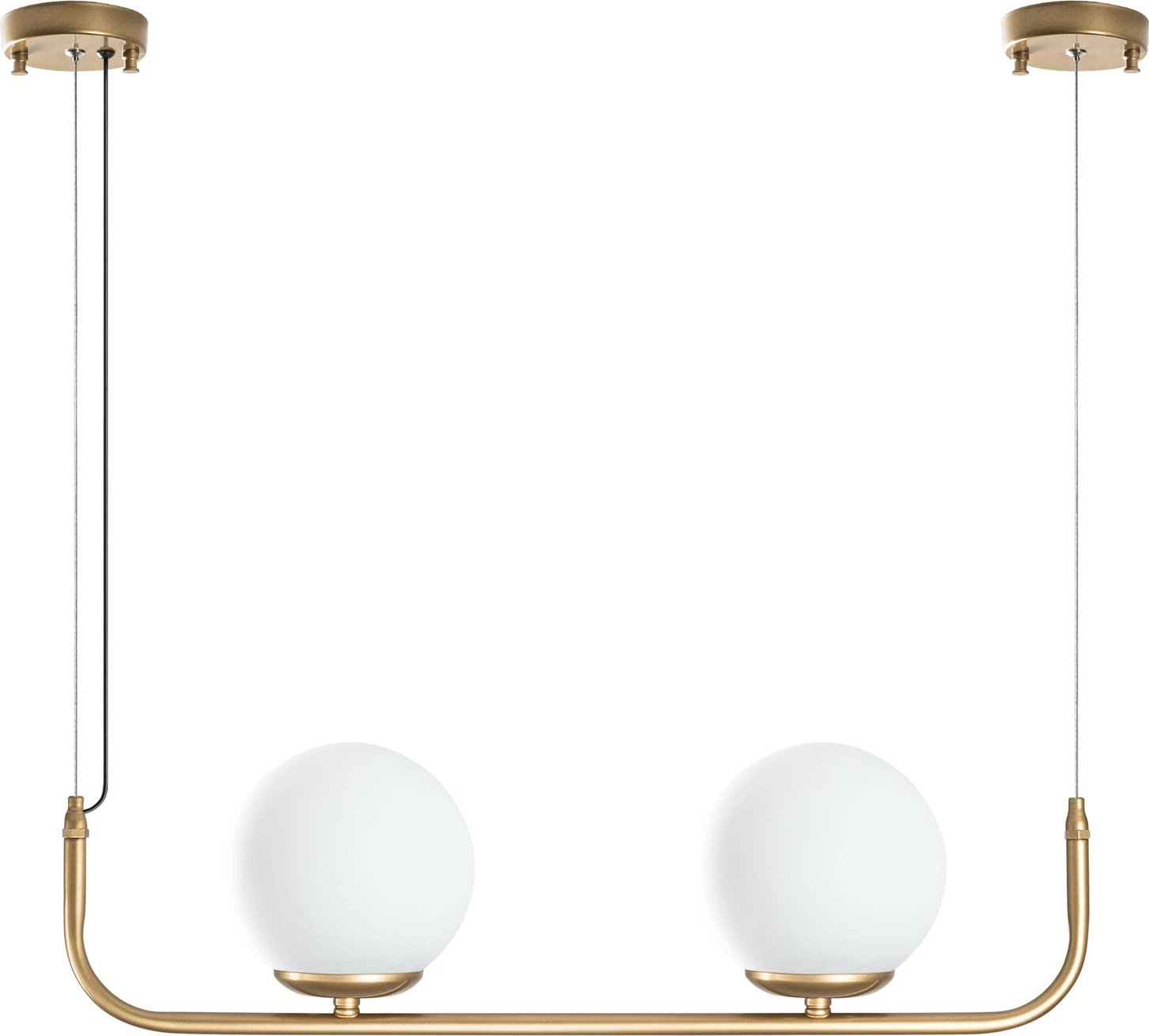 Llambë tavani Opviq Faruk - 13711, trup metalik, ngjyrë ari