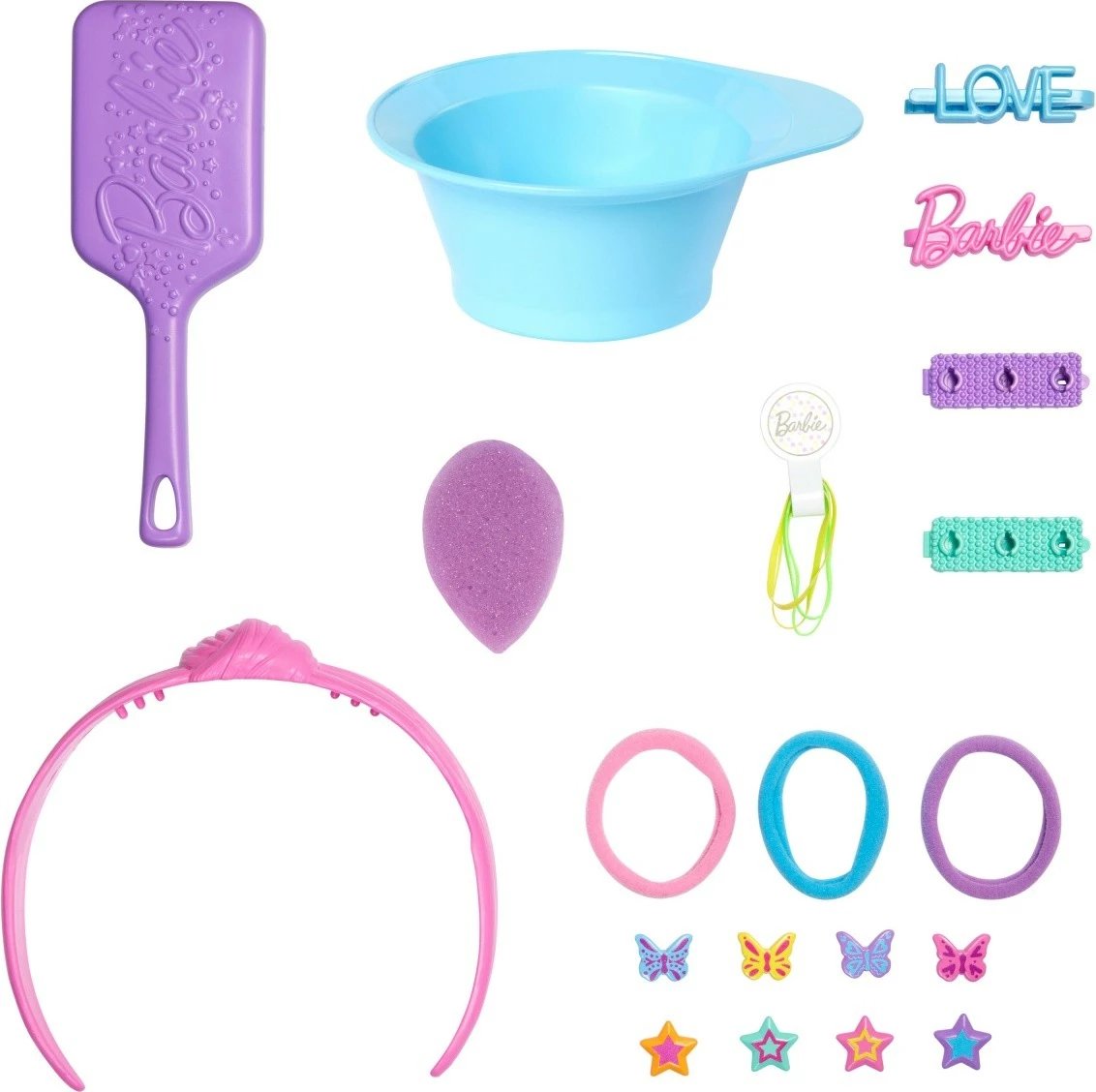 Kokë stilimi Barbie Deluxe, Mattel JFG81, me aksesorë, bionde