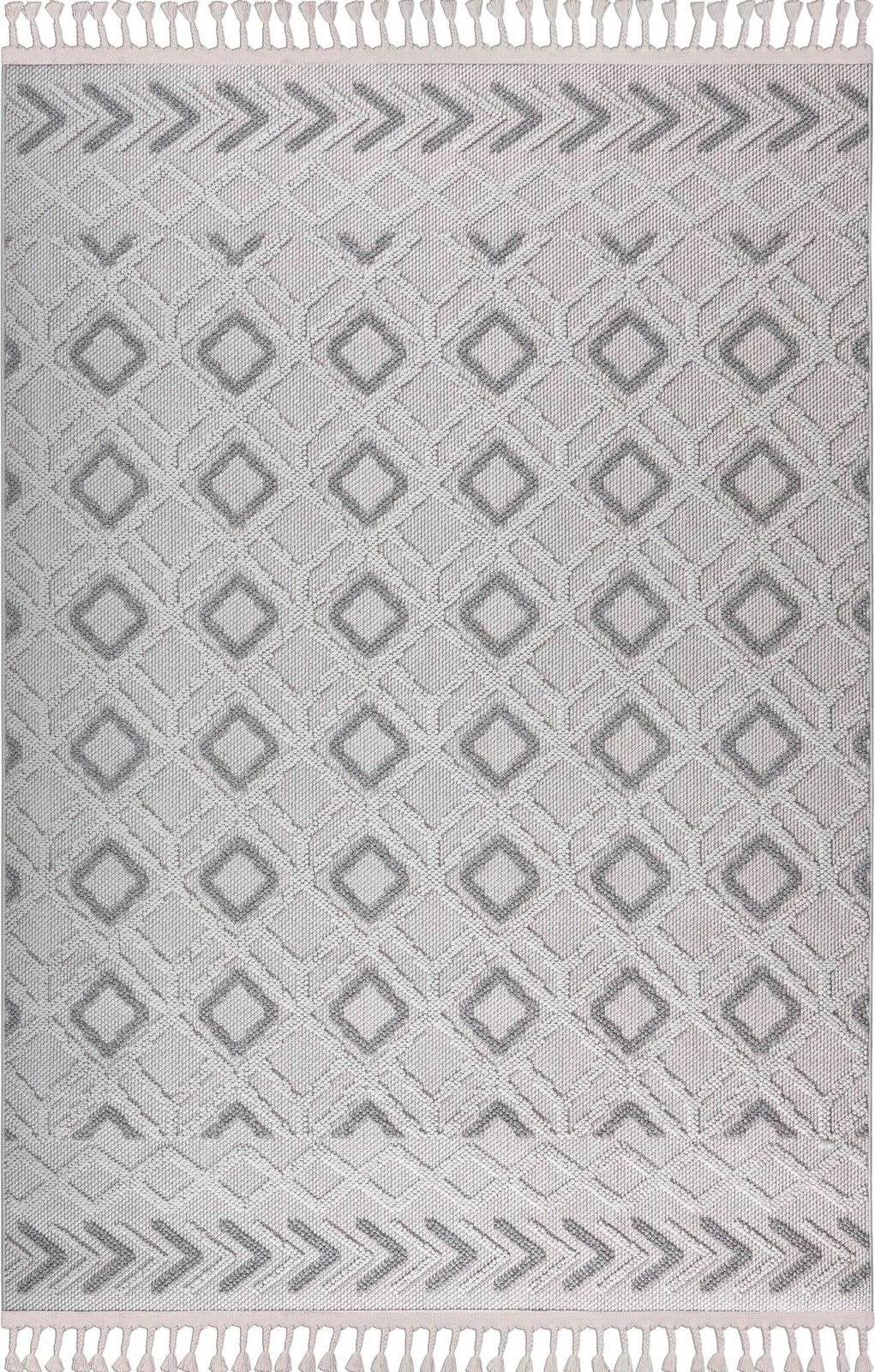 Qilim (160 x 230) Conceptum Hypnose, Polka - gri