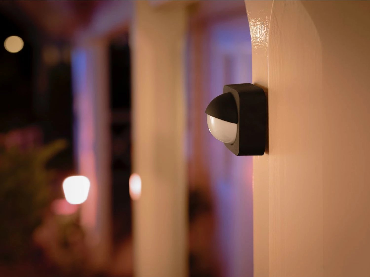 Sensor Philips Hue, Muri, Outdoor, iOS, Android, IP54, Plastikë, Zi