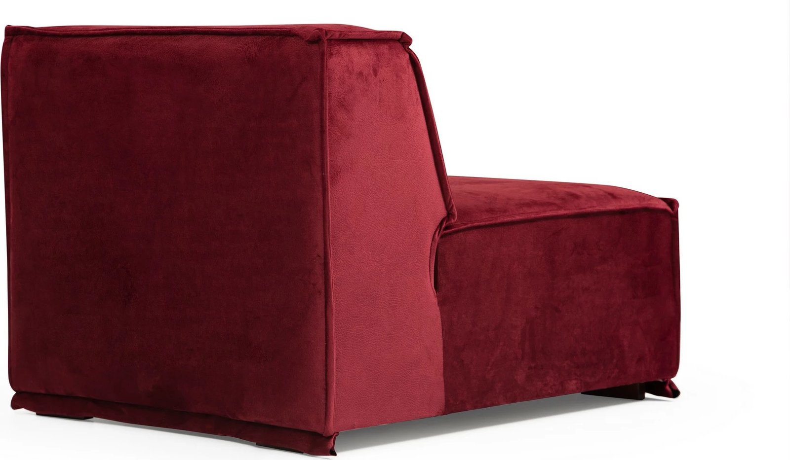 Këndare Atelier del Sofa, Lego Corner 8, ngjyrë burgundy (Chl-O1-1R)