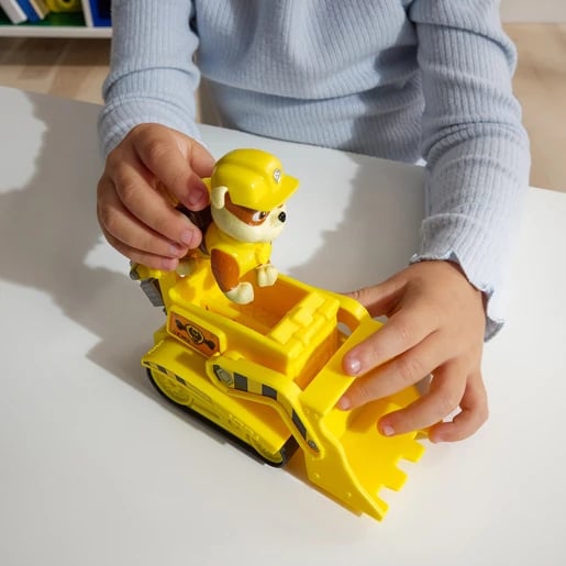 Paw Patrol Rubble&apos;s Bulldozer Vehicle and Figure