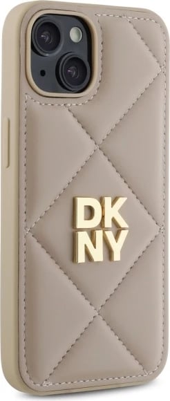 Mbështjellës DKNY për iPhone 14, Bezhe