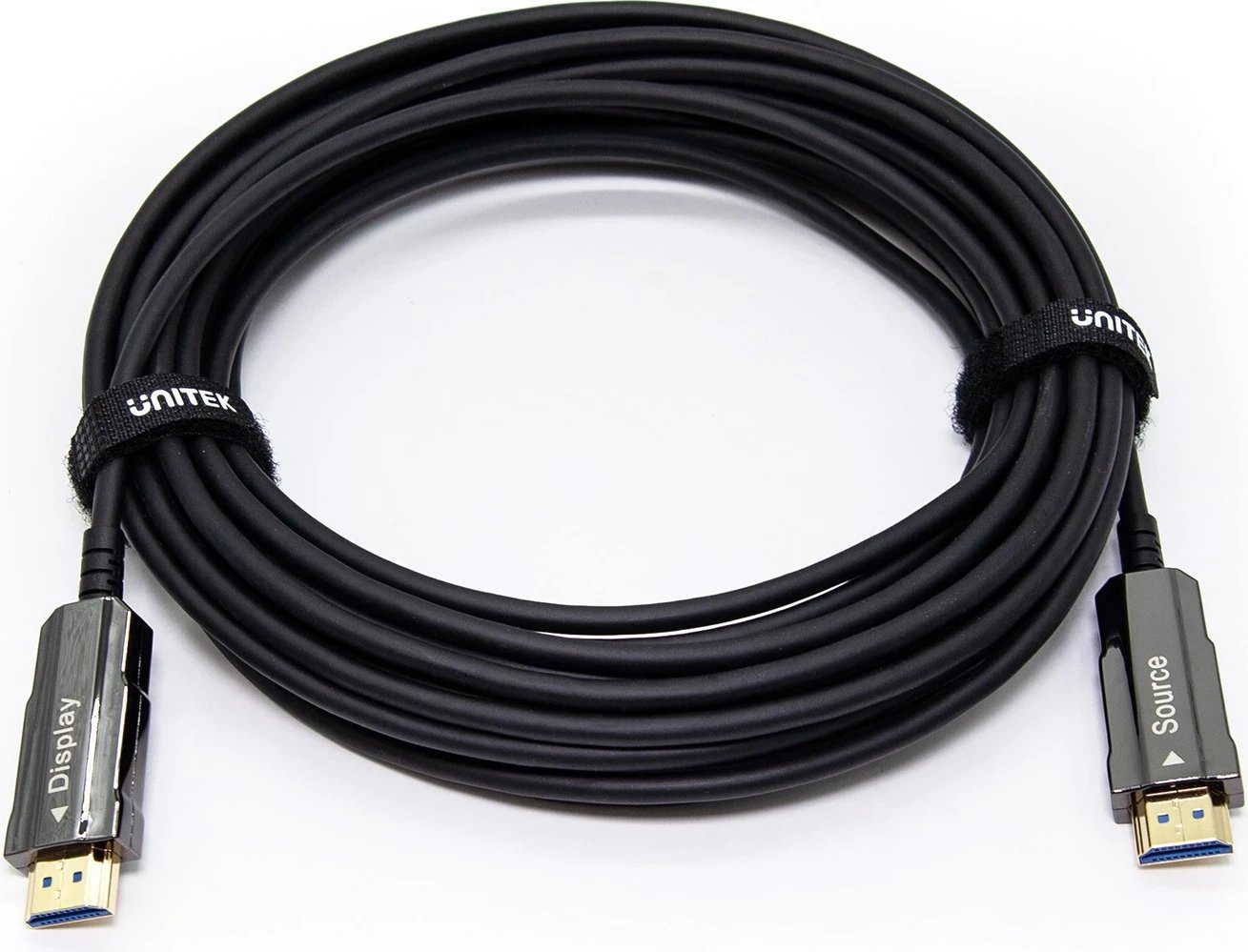 Kabllo HDMI 2.0 AOC Unitek, 4K 60Hz, 15m, e zezë
