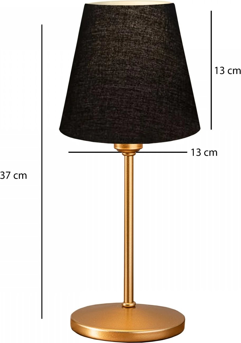 Llambë tavoline Opviq, AYD-3587, ngjyrë e zezë