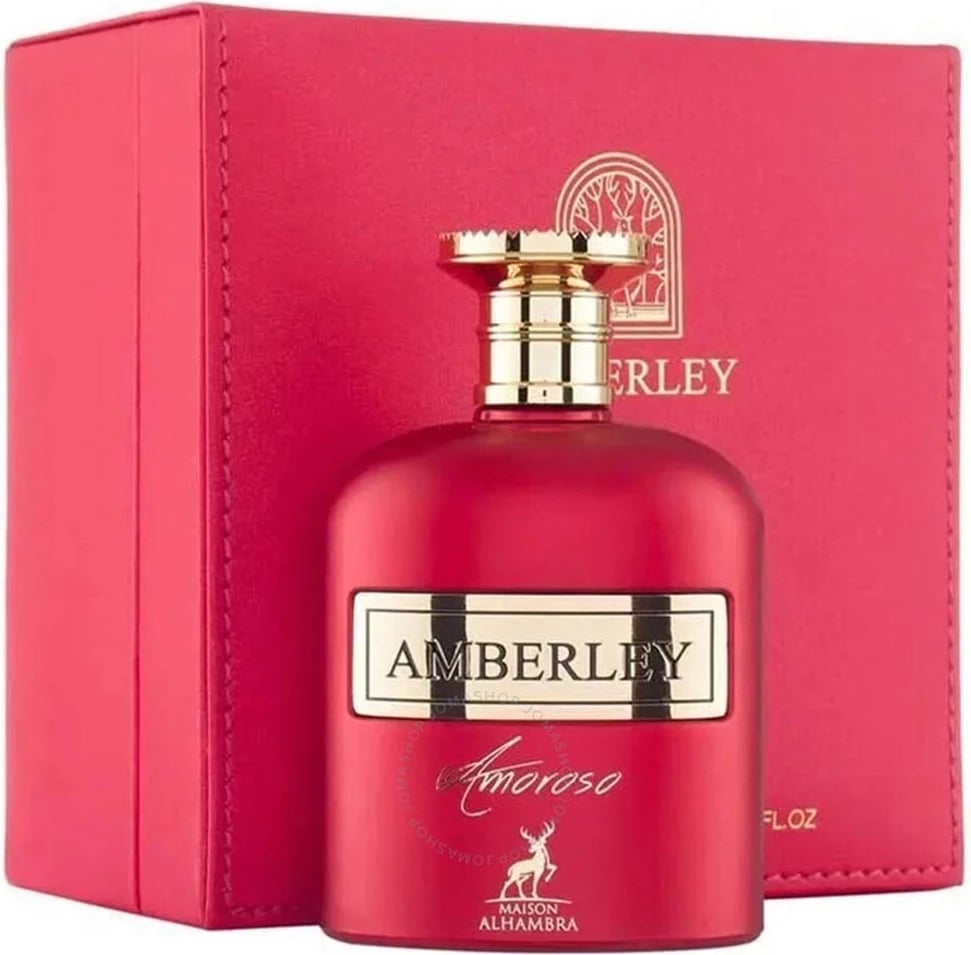 Eau de Parfum unisex Maison Alhambra Amberley Amoroso 100ml e kuqe