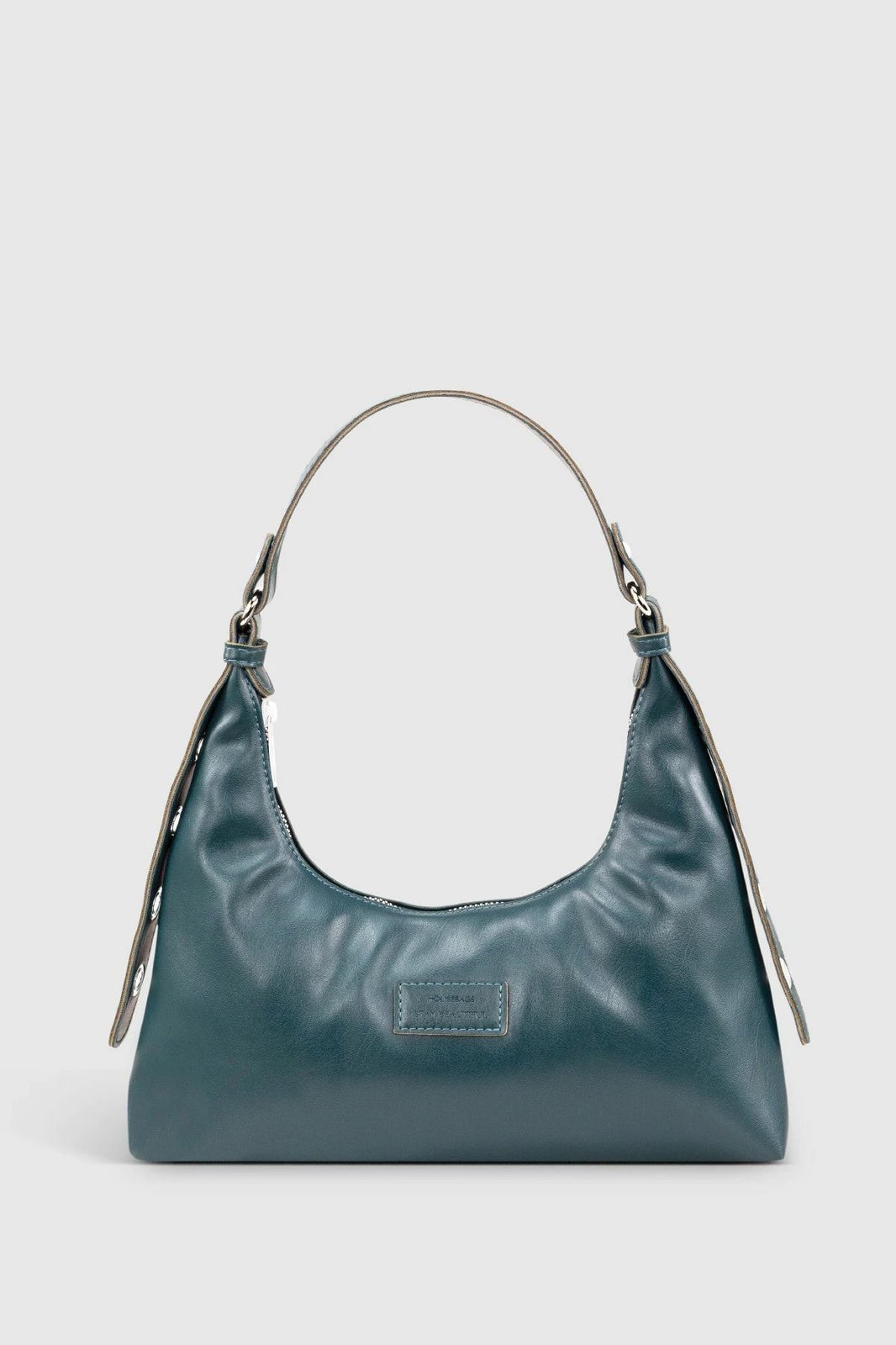 Çantë dore Zoozie Bags, ngjyrë jeshile petrol, 205