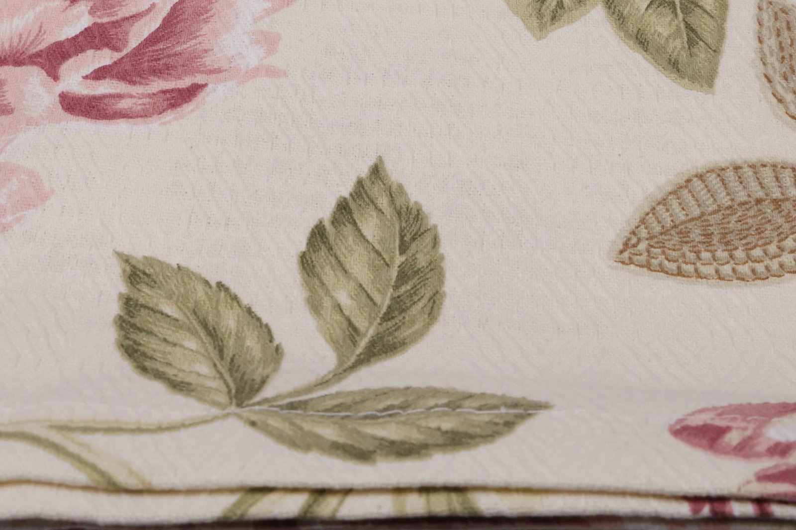 Çarçaf Super King Pique, ngjyrë rozë, ecru, bezhë, L'essentiel, 260x220cm