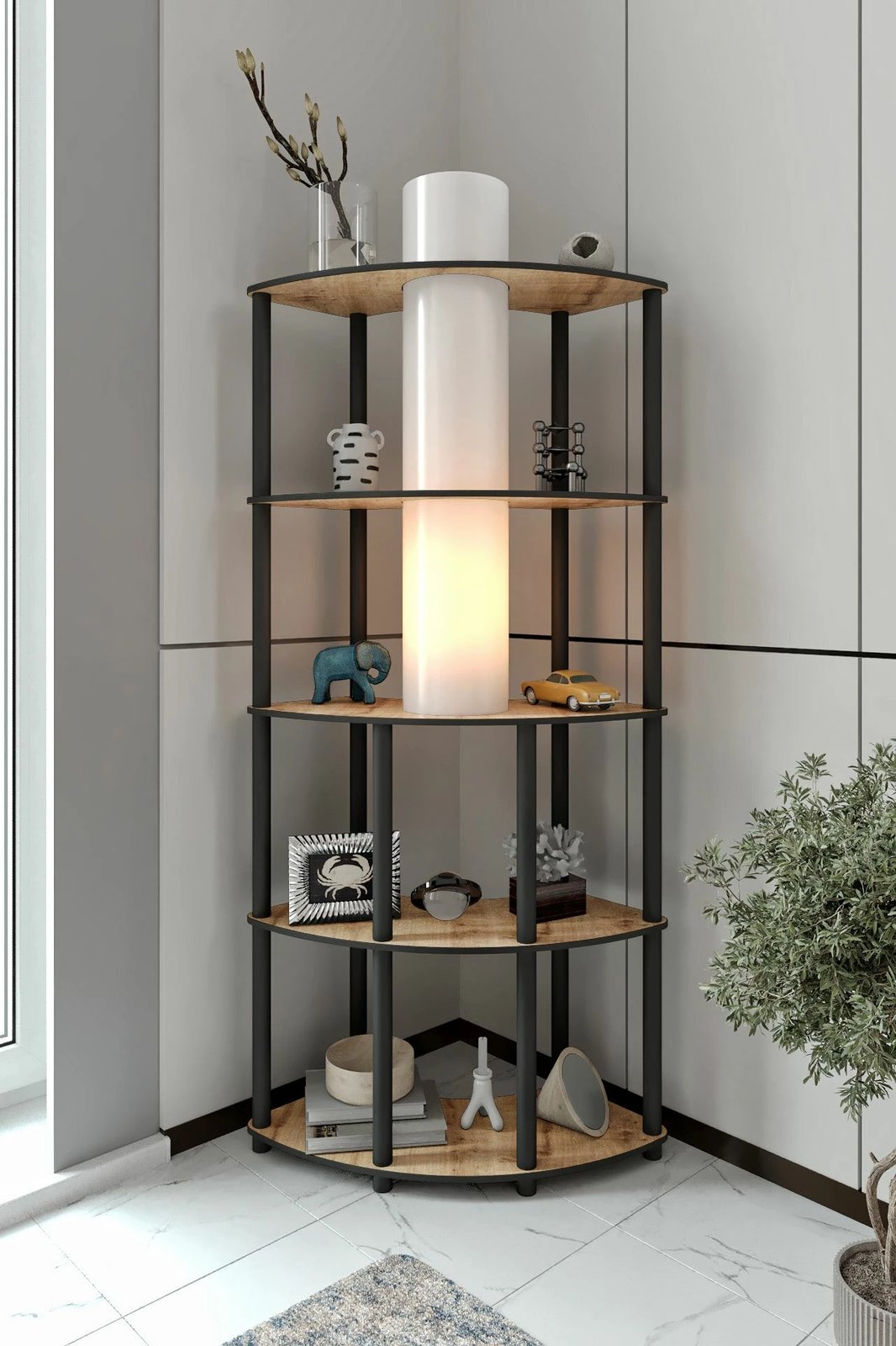 Llambë dyshemeje Opviq, Conrad, ngjyrë lisi