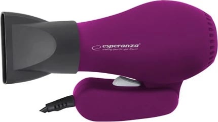 Tharëse flokësh Esperanza EBH003P, 750W, rozë, dorezë e palosshme