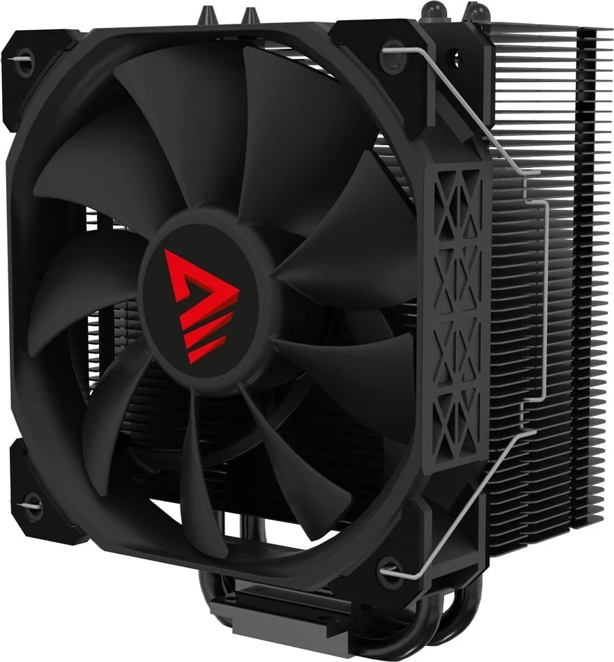 Ftohës ajri për procesor SAVIO VORTEX X2 BLACK, 12 cm, i zi