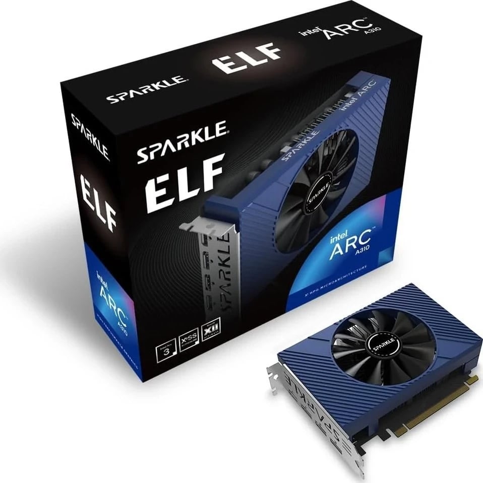 Kartë Grafike SPARKLE Intel Arc A310 ELF Kartë Grafike SPARKLE Intel Arc A310 ELF