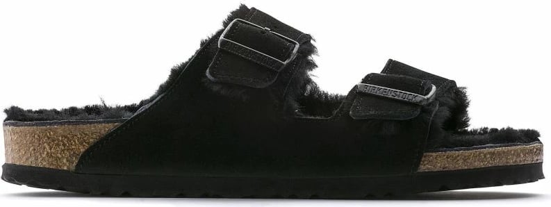 Papuqe femra Birkenstock, të zeza