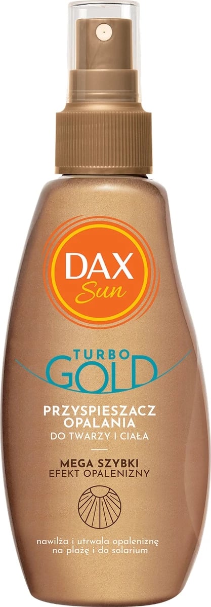 Përshpejtues nxirjeje për femra Dax Sun Turbo Gold 200ml