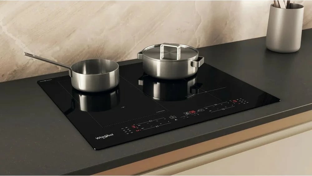 Pllakë induksioni Whirlpool WLB4060CPNE, 4 zona, me prekje, e zezë