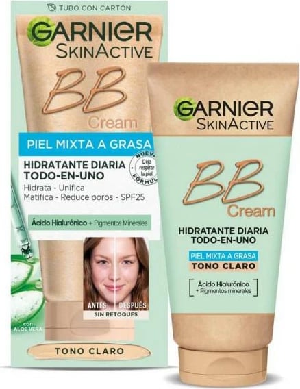 BB krem Garnier SkinActive për unisex tono i hapur