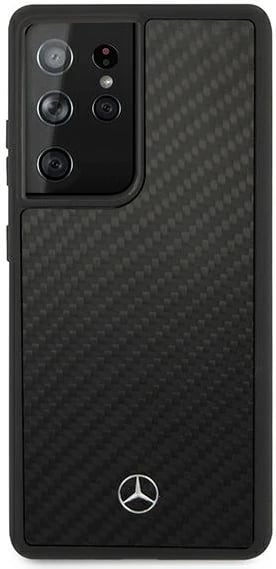 Mbështjellës Mercedes MEHCS21LRCABK për Samsung Galaxy S21 Ultra, hardcase, Dynamic Line, i zi