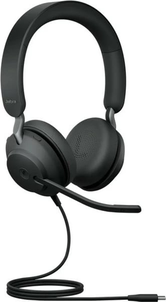 Headset Jabra Evolve2 40 SE USB-C, Calls/Music, 188 g, Black Headset Jabra Evolve2 40 SE USB-C, Calls/Music, 188 g, Black