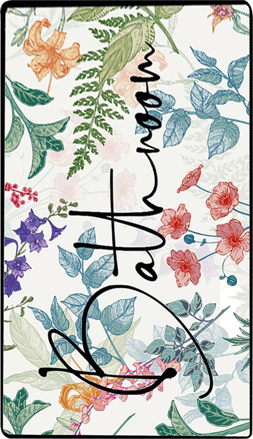 Tapet për banjo, Mijölnir, ngjyrë e gjelbër me lule