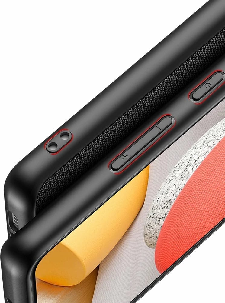 Mbështjellës Dux Ducis Fino për Samsung Galaxy A42 5G, najlon, i zi