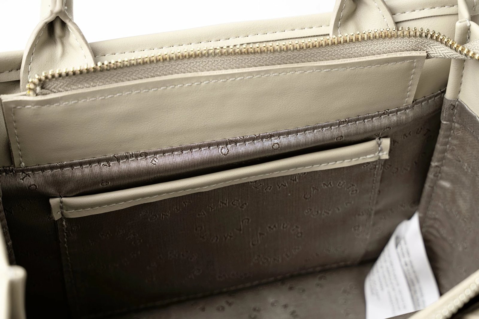 Çantë dore Vince Camuto, Ravello, krem