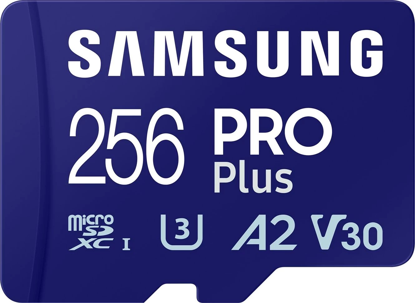 Kartelë memorie Samsung PRO Plus MB-MD256SA/EU, 256 GB, microSD, Blu