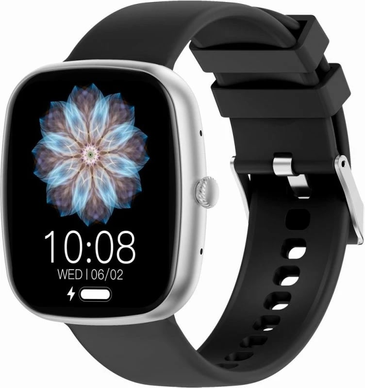 Smartwatch për femra Gravity, e zezë