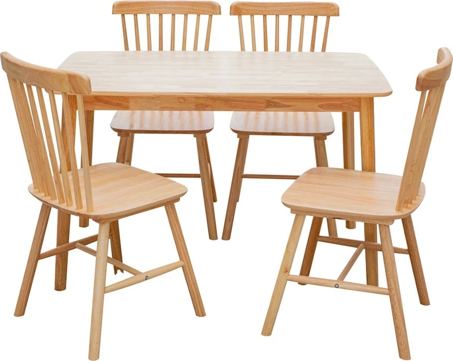 Tavolinë XINDEYA Setra, Ngjyra Lisi Natyral, H74x120x75cm