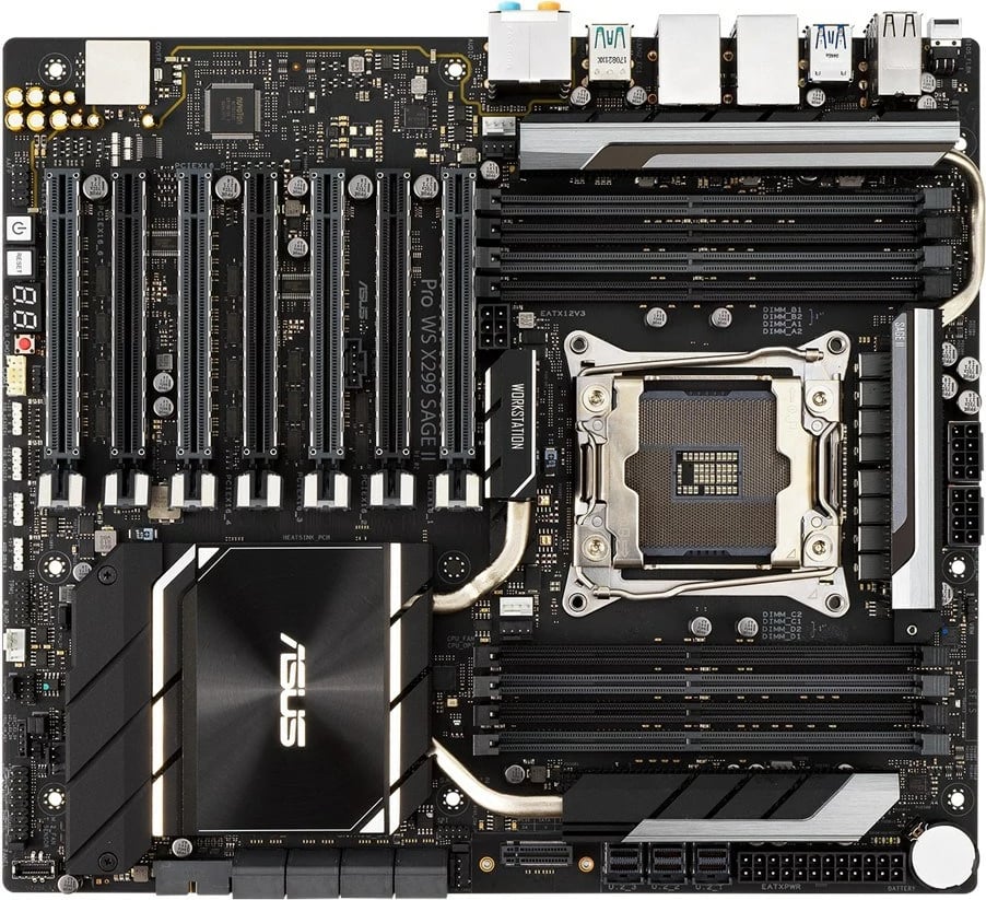 Pllakë amë Asus ro WS X299 SAGE II Intel X299, 256GB