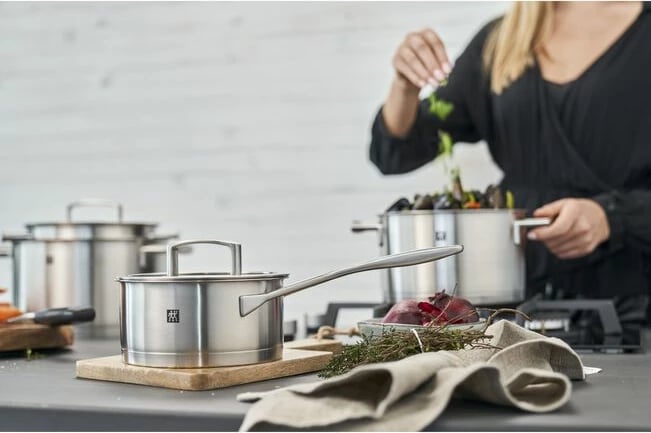 Set enësh gatimi Vitality me 5 pjesë, çelik inox 18/10