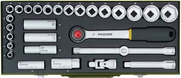 Set gjashtëkëndësh Proxxon 23 000, 29 copë